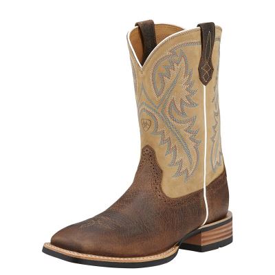 Ariat Western: Quickdraw Botas Western Hombre - Marrones / Beige (UVNDE8753)